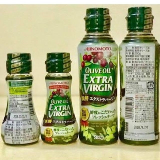 (Date 06/2025) Dầu oliu Ajinomoto Olive Extra Virgin Nhật