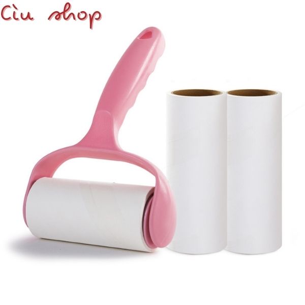 Cây lăn bụi quần áo ga giường sofa lông chó mèo cây lăn bụi 10cm lõi lăn bụi keo lăn bụi