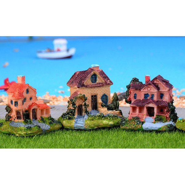 Tiểu cảnh ️Terrarium ️Nhà biệt thự cỡ lớn cổ kính