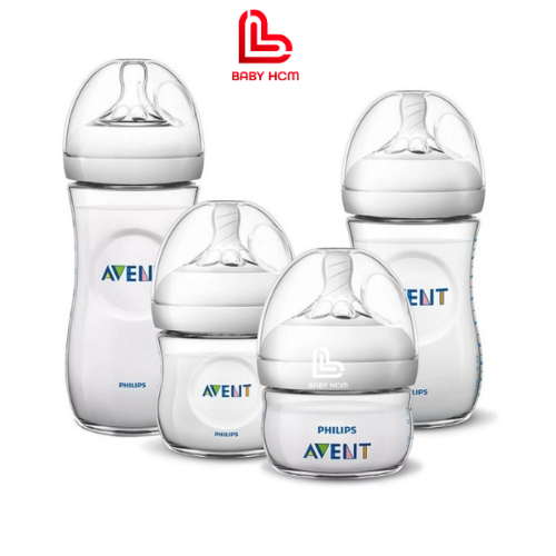 Bình sữa philips avent natural 125ml - 260ml- 330ml mẫu mới, bản thị trường usa