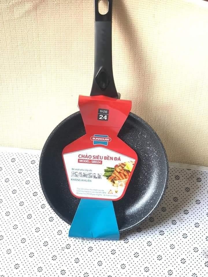 Chảo đá sunhouse 24cm sbd24