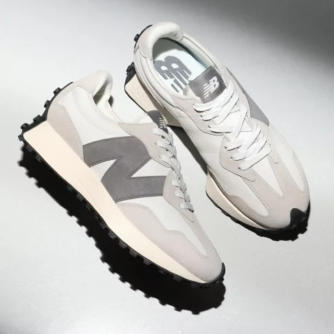 Giày sneaker thể thao new balance nb327 low grey