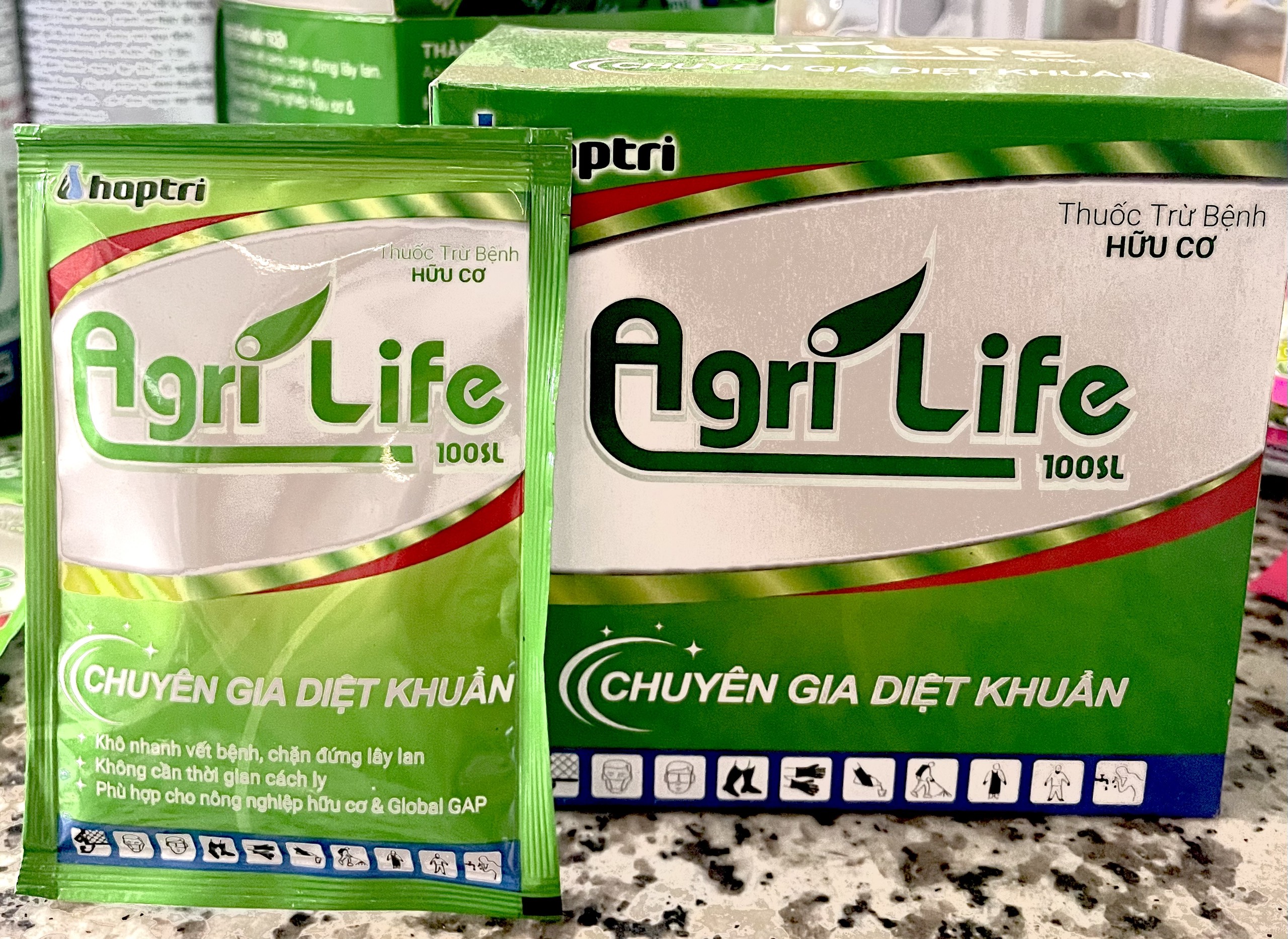 AgriLife 100SL gói 25ml Chuyên Gia Diệt Khuẩn - Trừ bệnh và nấm hại trên cây trồng
