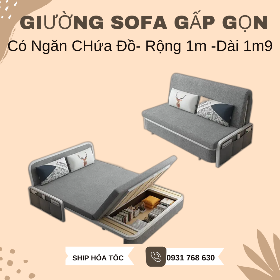 Giường sofa gấp gọn , giường sofa đa năng , giường sofa kiêm ghế ngồi , ghế sofa kiêm giường kéo ra dễ dàng , sofabeat