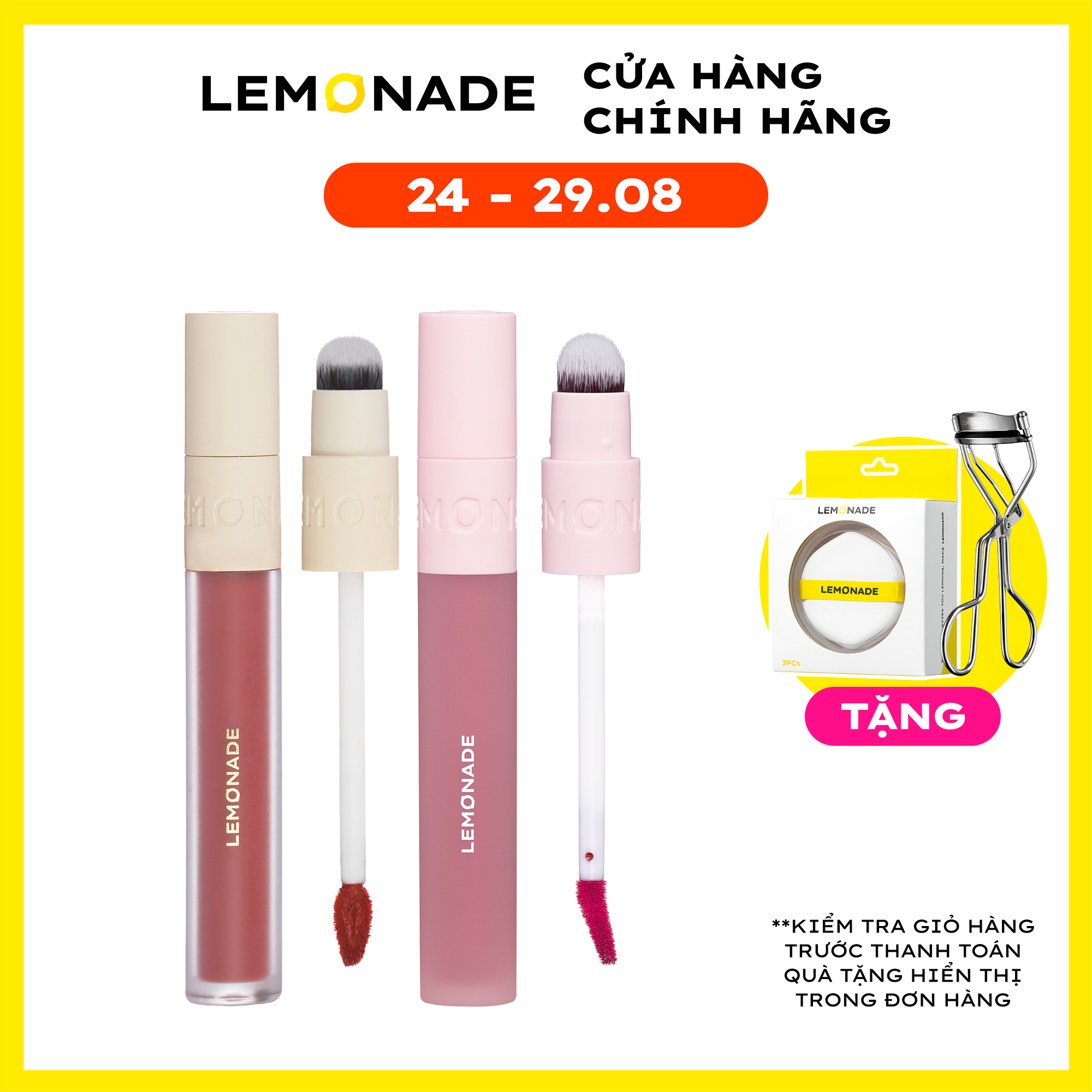 Son kem mịn lì thuần chay Lemonade Perfect Couple Lip 3.5g