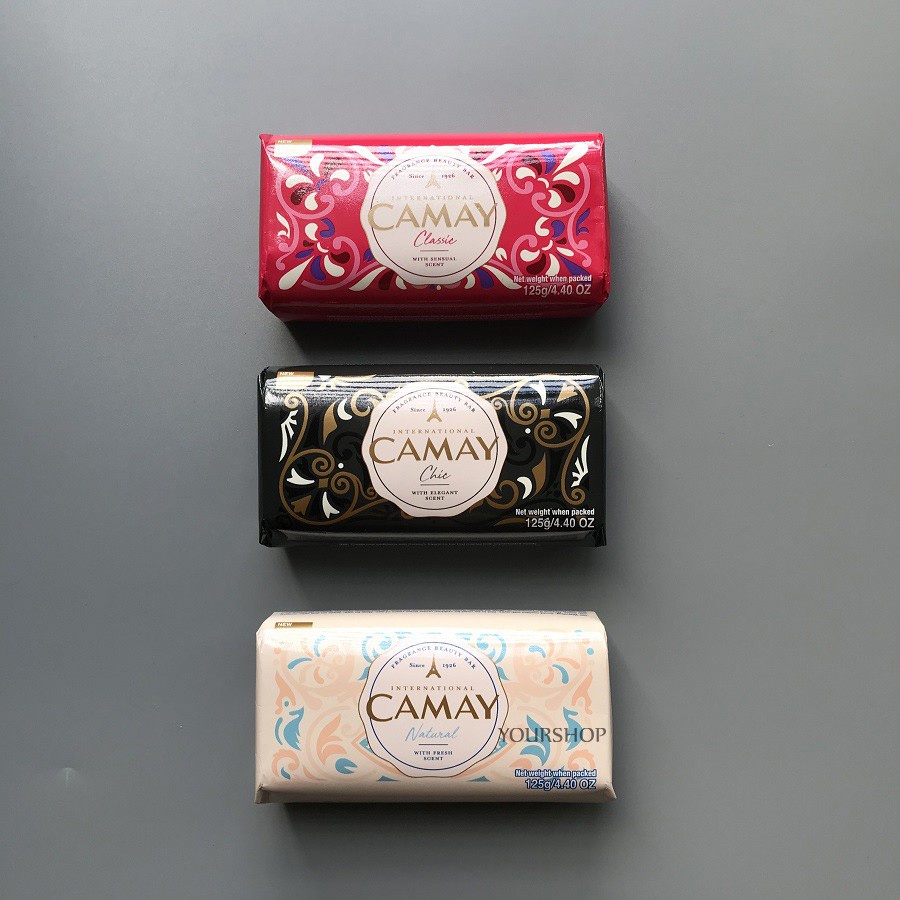 Xà bông cục camay hương nước hoa 125g