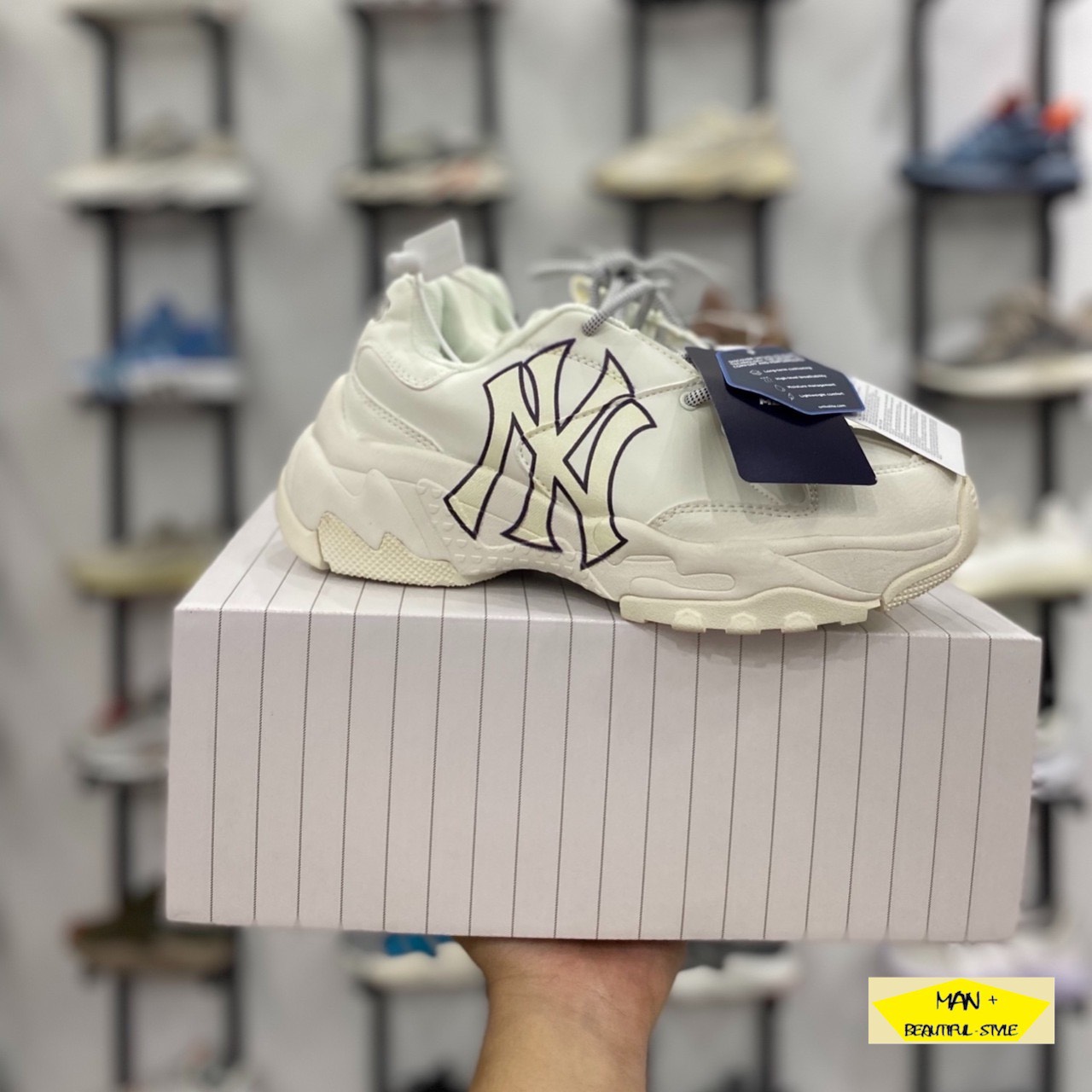 (free ship + SALE CỰC SỐC) Giày thể thao MLB BIG BALL CHUNKY P