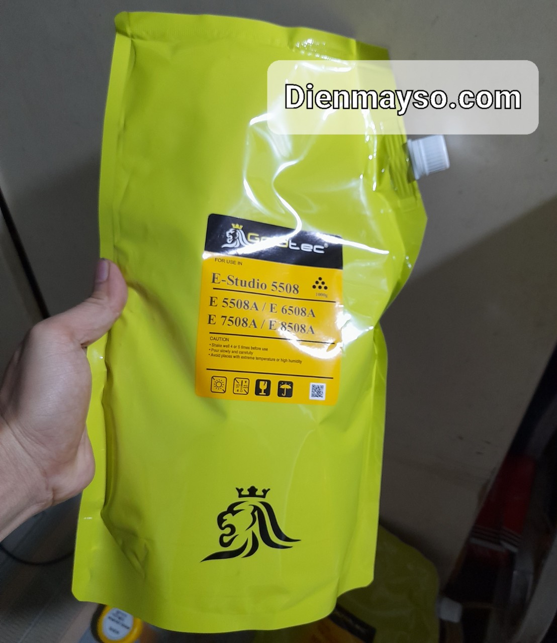 Mực in máy Photo Toshiba E 5508A, 6508A, 7508A, 8508a Hãng goldtec tl 1kg