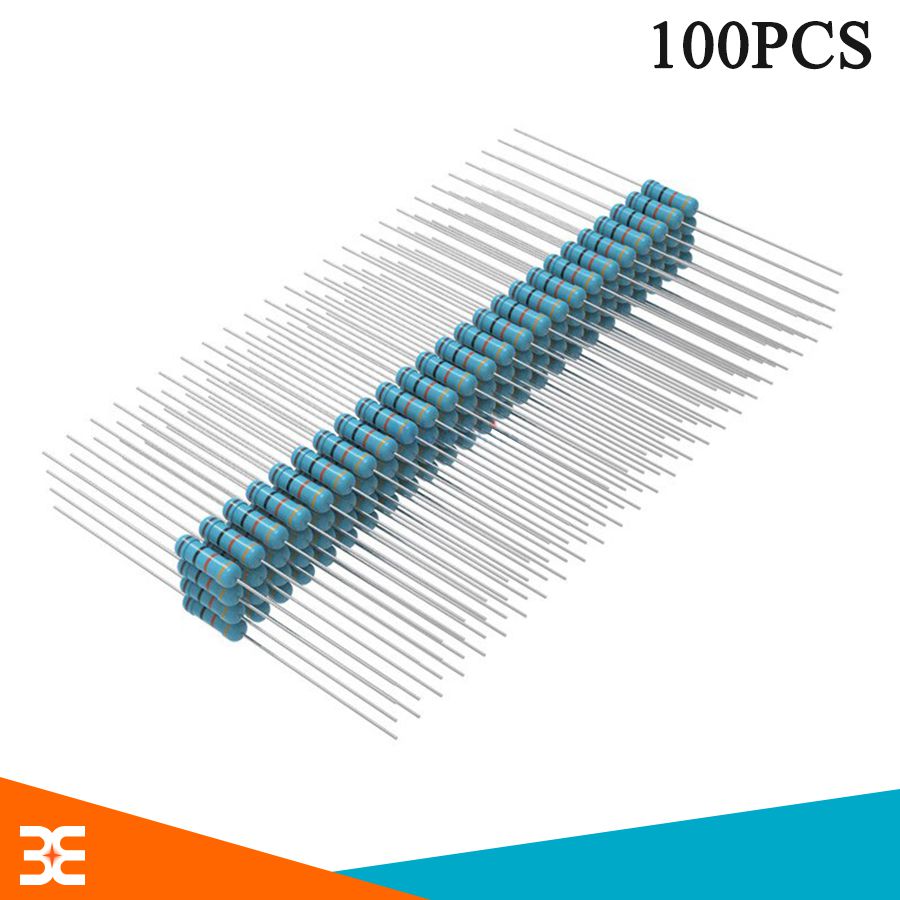 Gói 100 con trở vạch 1/2w 5%