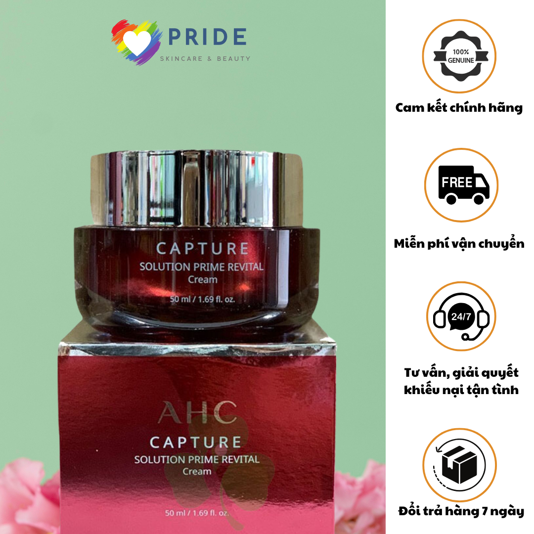 Kem Dưỡng AHC Capture Solution Prime Revital Cream 50ml