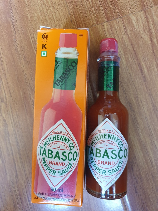 US imported 60ml Tabasco red chili sauce