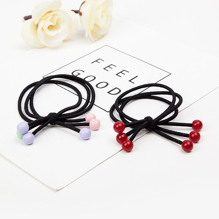 Sét 2 chiếc chun buộc tóc Bộ 2 chiếc chun cột tóc siêu chặt phong cách Hàn Quốc sang chảnh