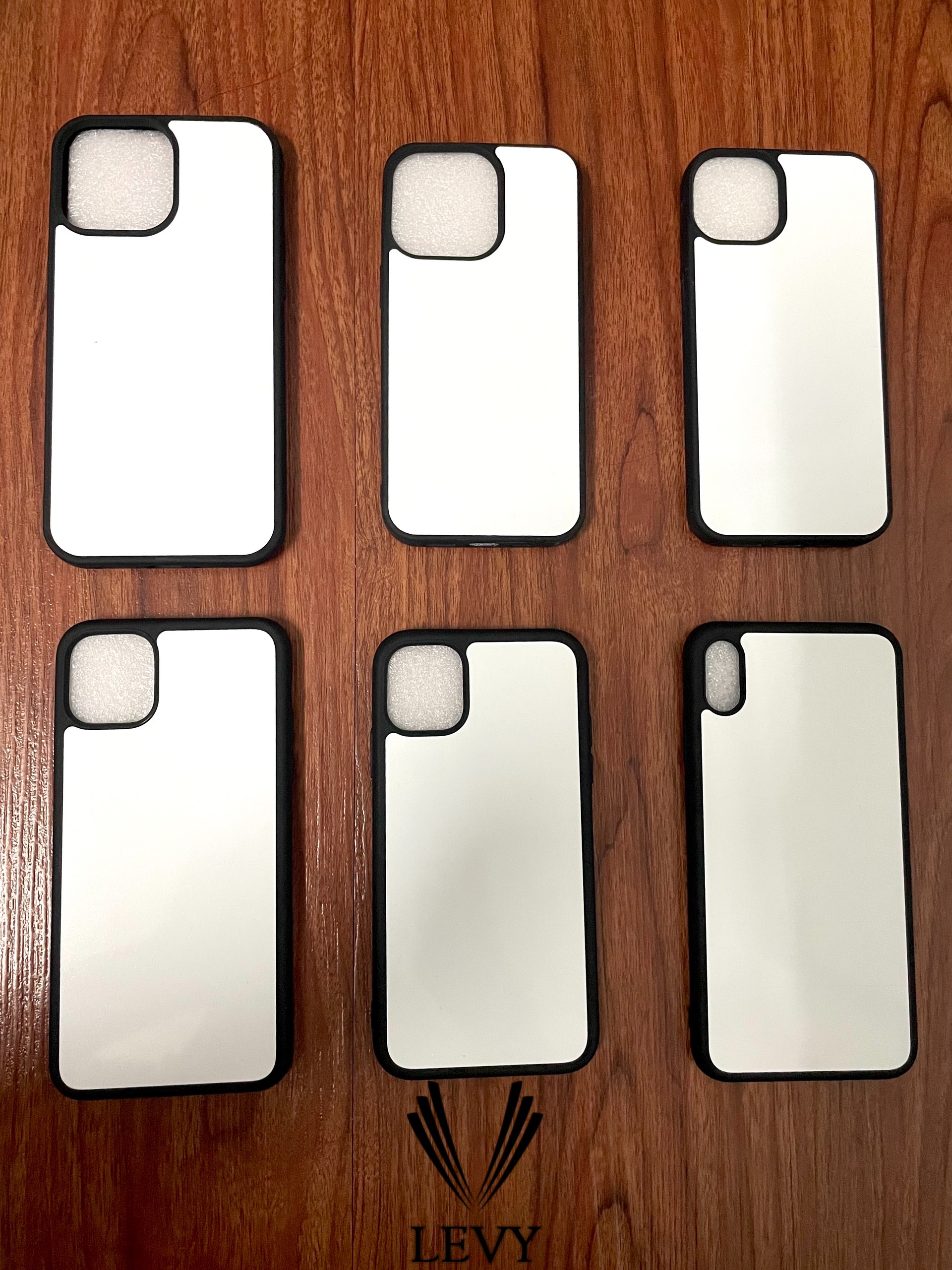 Phôi ốp lưng cao cấp chuyên dán da, gỗ dành cho iPhone có sẵn keo dán