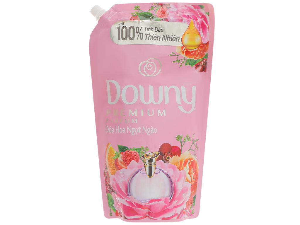 Nước xả vải Downy đóa hoa ngọt ngào túi 1.35 lít
