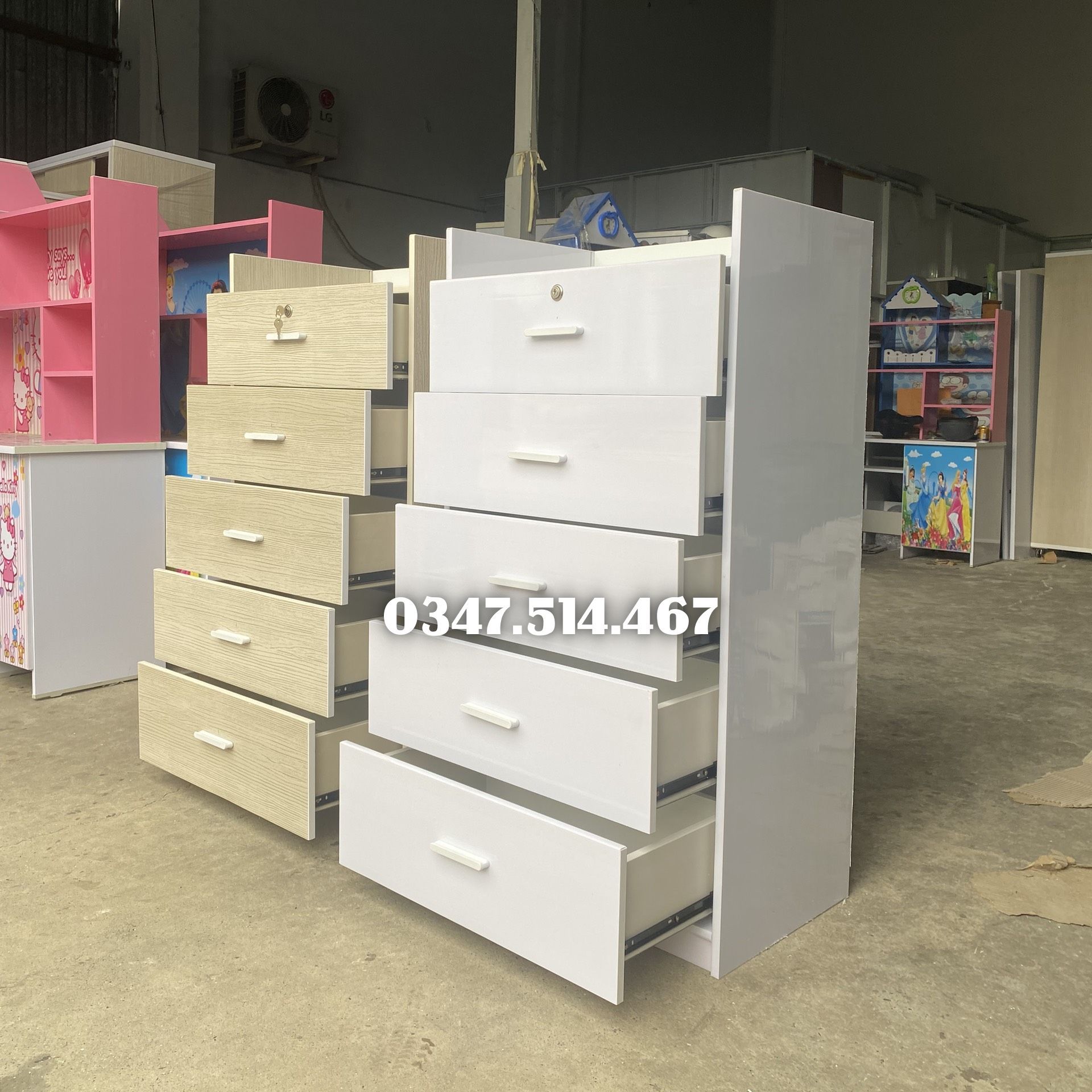 Tủ nhựa 5 ngăn kéo mới - Giao hàng hoả tốc