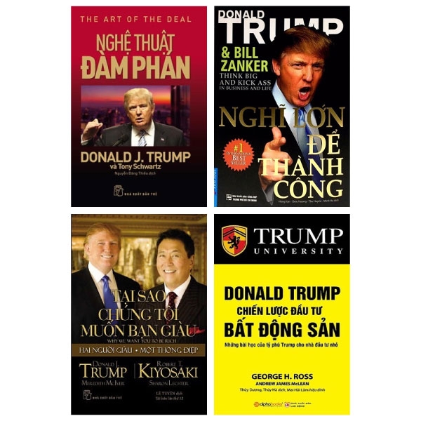 Fahasa - Combo Sách Hay Sách Của Tổng Thống Donald Trump