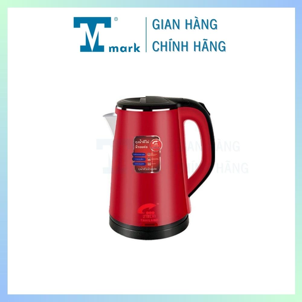 Ấm siêu tốc thái lan ấm đun nước ziplai 2 lớp dung tích 2.5 l inverter siêu tiết kiệm điện tmark