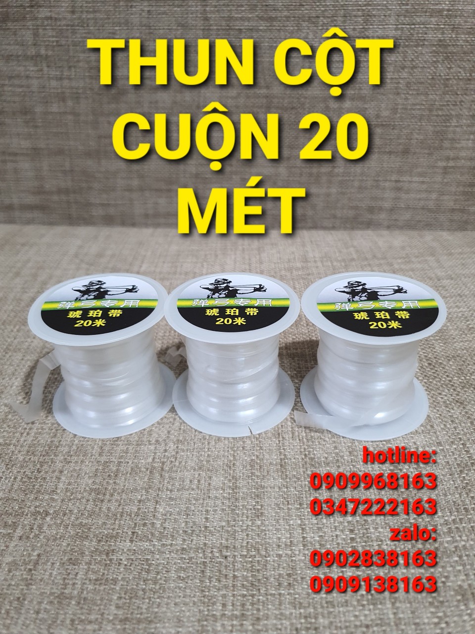 Combo 2 cuộn thun cột