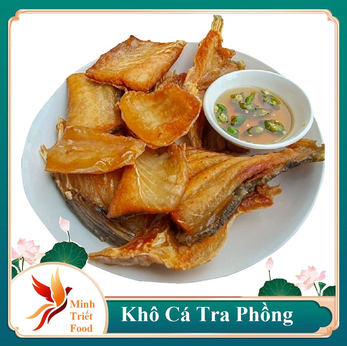 1 kg KHÔ CÁ TRA PHỒNG NGON BỔ RẺ
