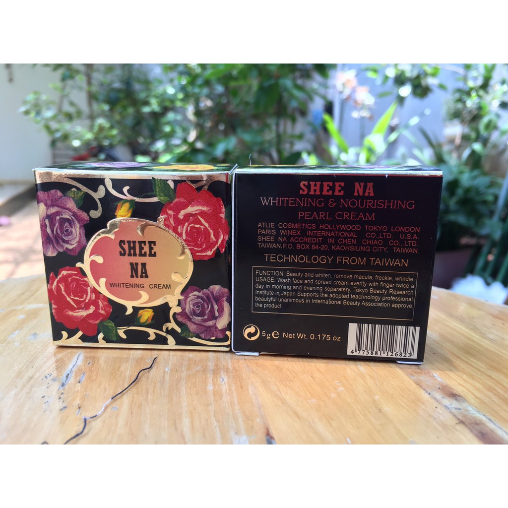 Kem dưỡng trắng da Shee Na Whitening Cream 5g
