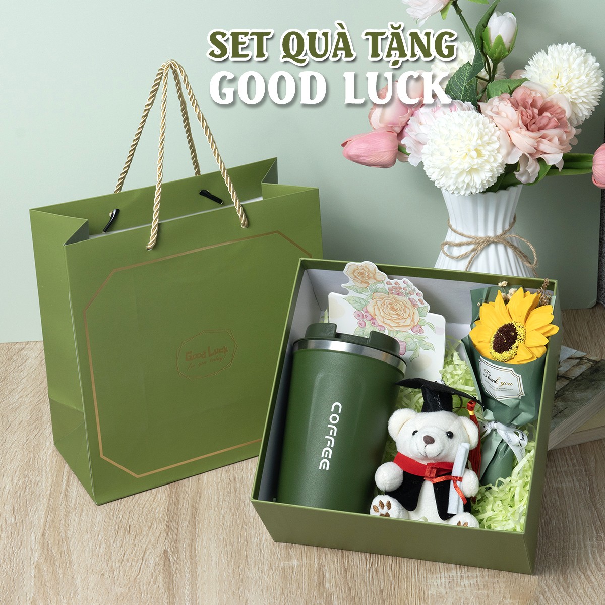 Good luck birthday graduation gift set-many cute options