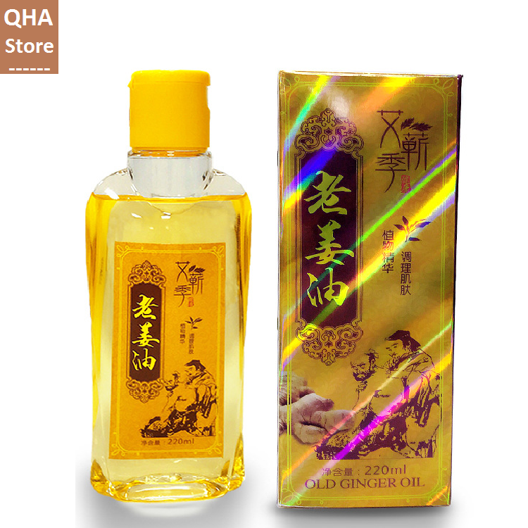 Dầu gừng Massage - Tinh dầu gừng massage body - Tinh dầu massage đả thông kinh lạc