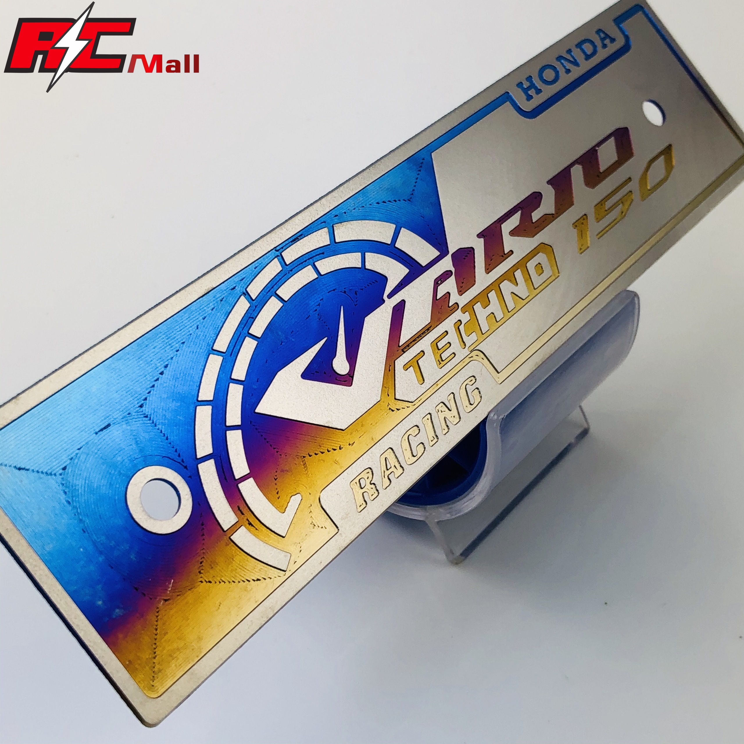 Bảng tên titan  VARIO 3D 100% titan cao cấp mẫu mới nhất  Racing Mall