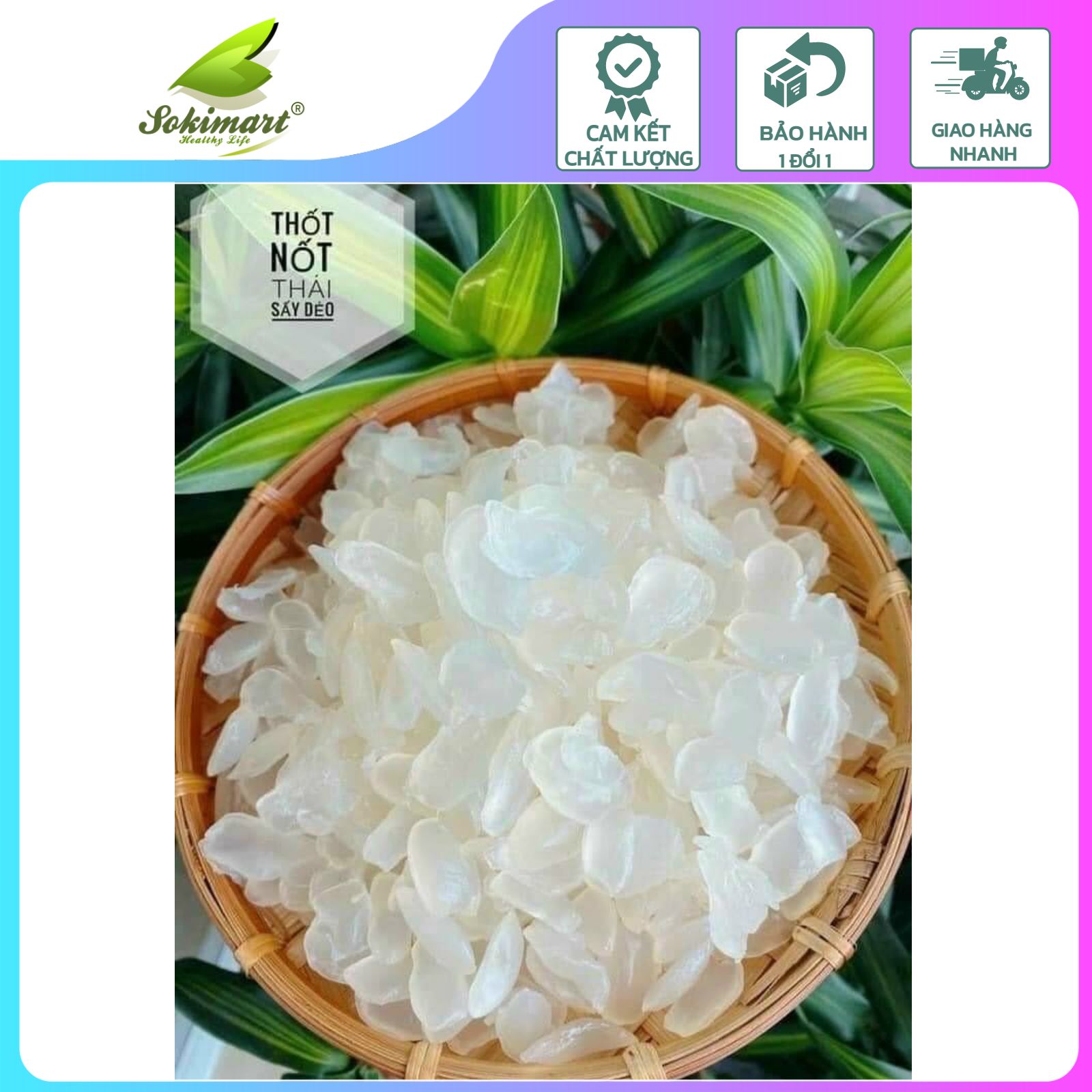 Thốt nốt sấy dẻo Thái Lan - 500g