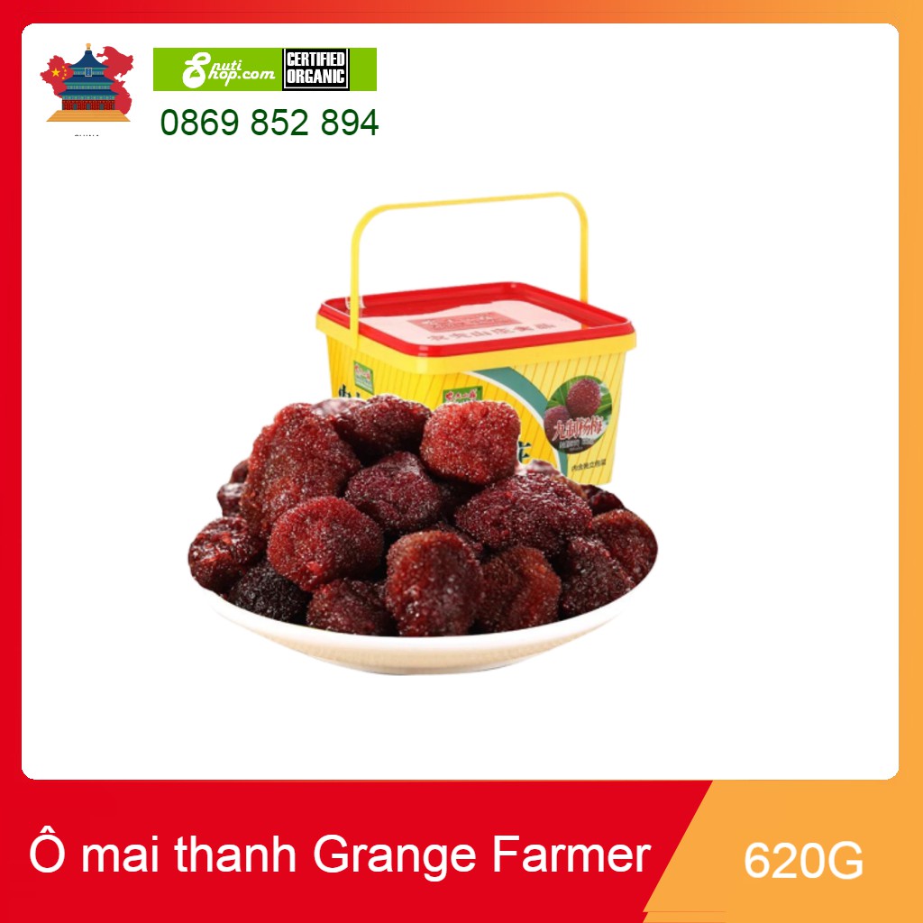 Hộp ô mai FARMERS GRANE mix 4 vị 620gr