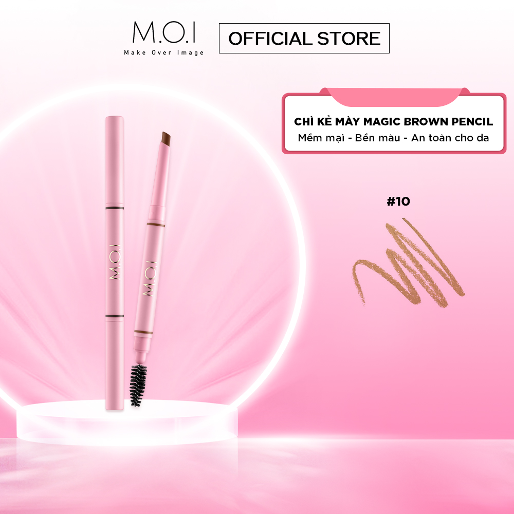 Chì kẻ mày magic brown pencil no. 1 8g
