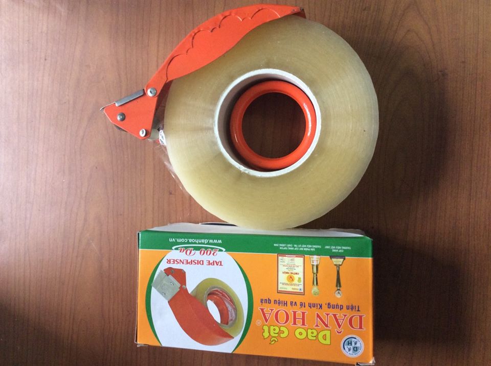 Băng keo trong đóng hàng - cuộn 1kg
