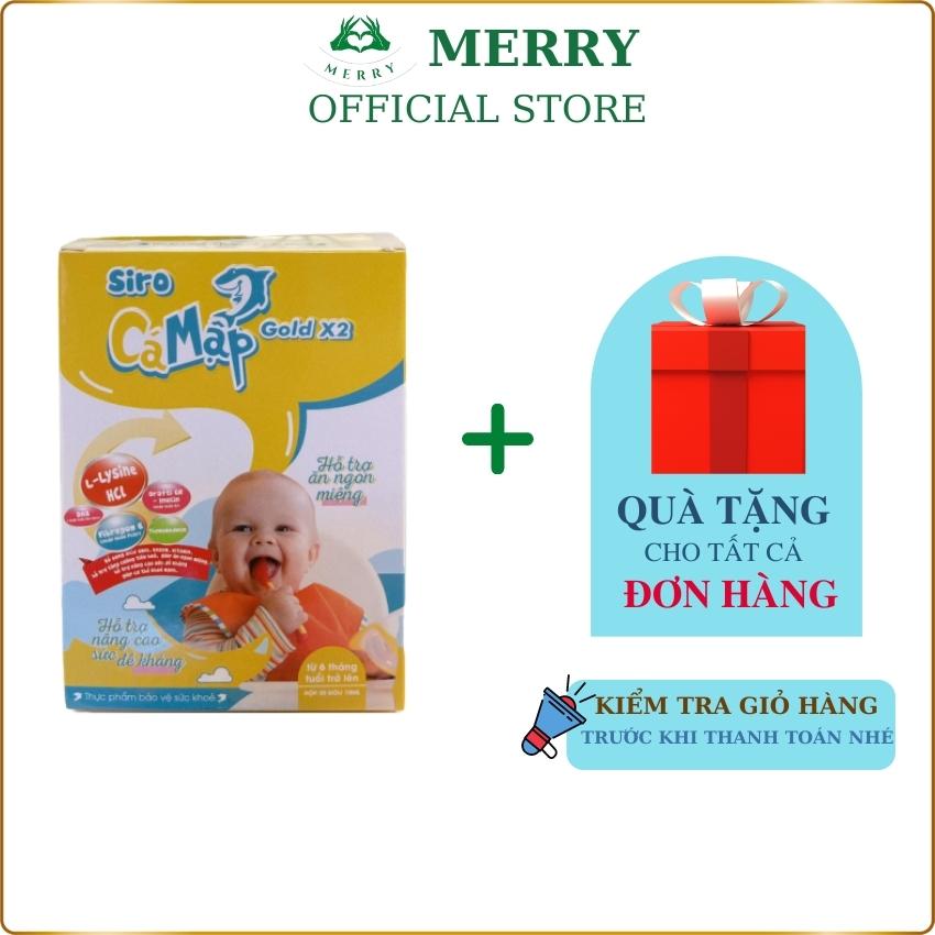 Siro Cá Mập Baby Shark Gold X2 Chính hãng Giúp bé ăn ngon, ngủ ngon