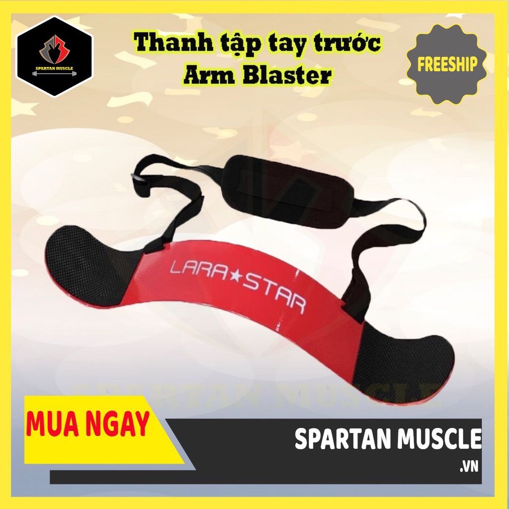 Đai arm blaster | thanh hỗ trợ tập tay trước