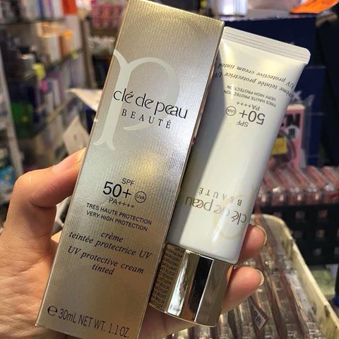 Kem Chống Nắng Cle De Peau UV Protective Cream SPF 50 Ivory (30ml)