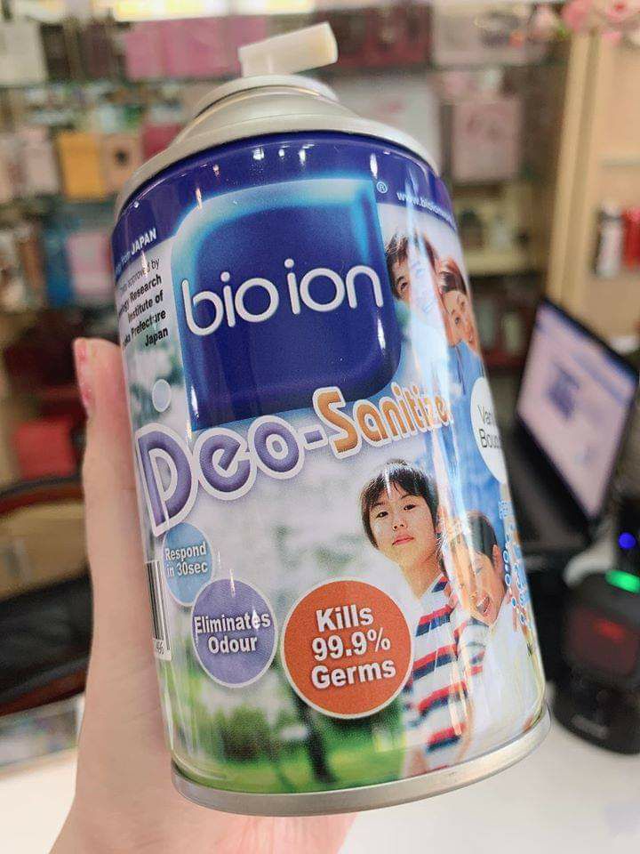 3 BÌNH NƯỚC HOA XỊT PHÒNG BIOION KHỬ KHUẨN