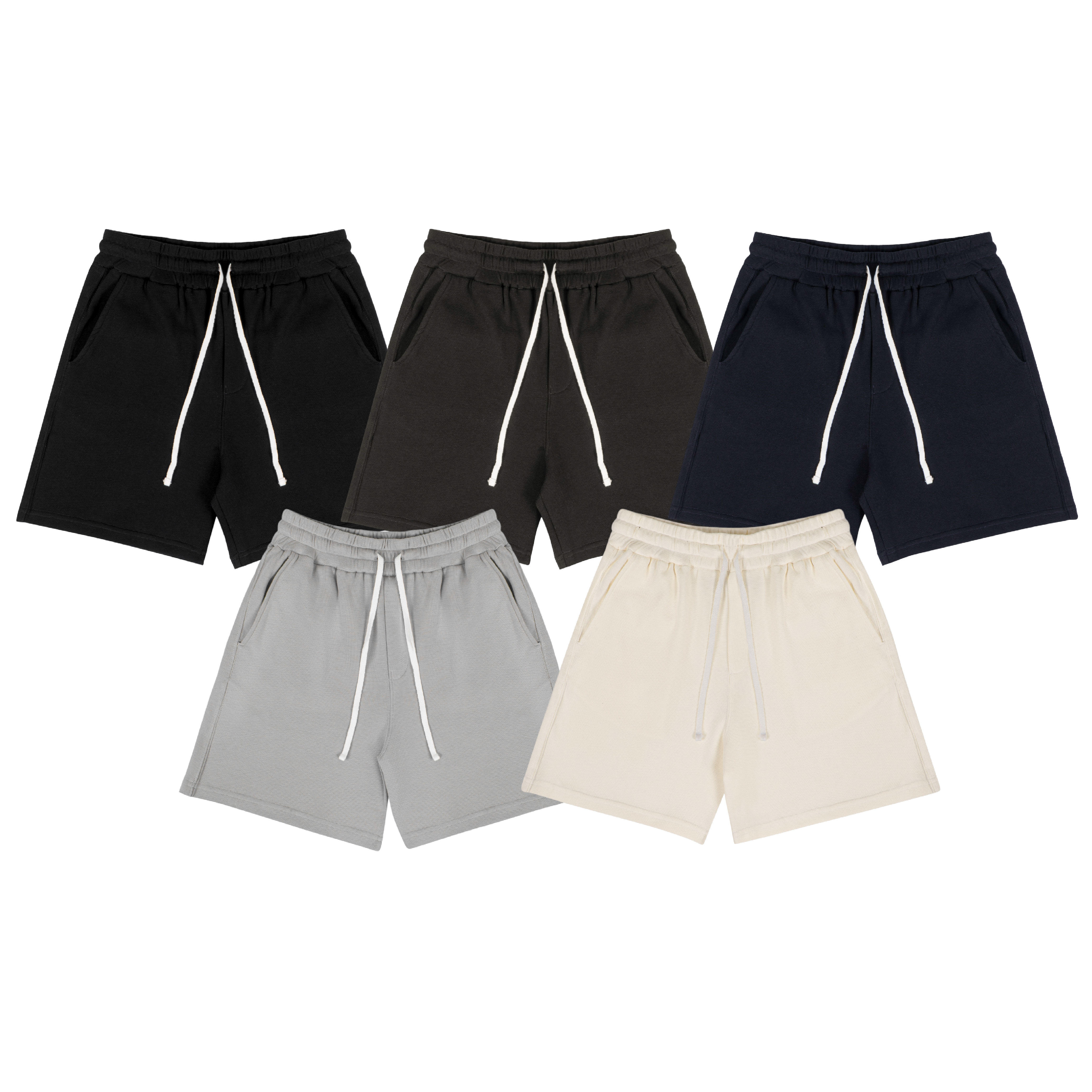 Quần short LocalBrand Cemmery CASUAL SHORT 5 Màu, quần thun short nỉ unisex cotton 330gsm