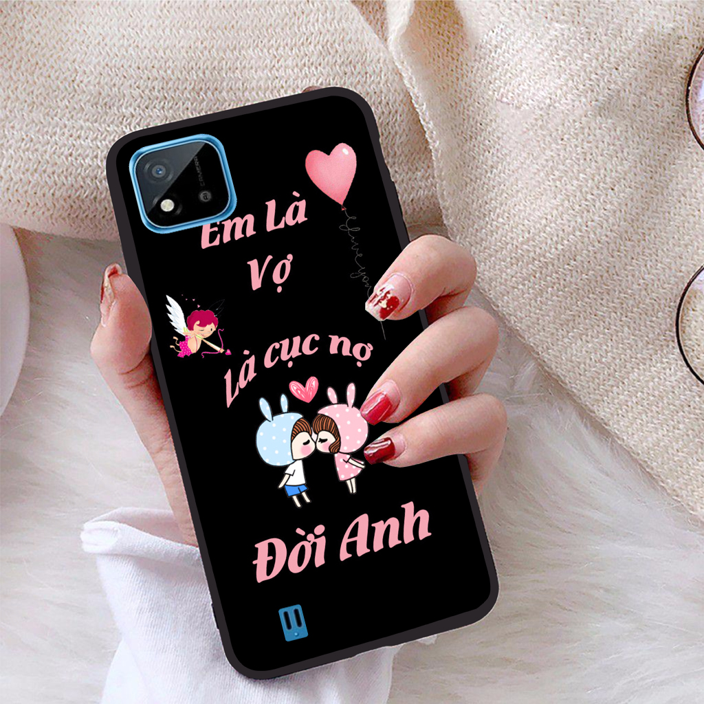 Ốp lưng realme c11 2021 viền dẻo tpu bst ốp đôi