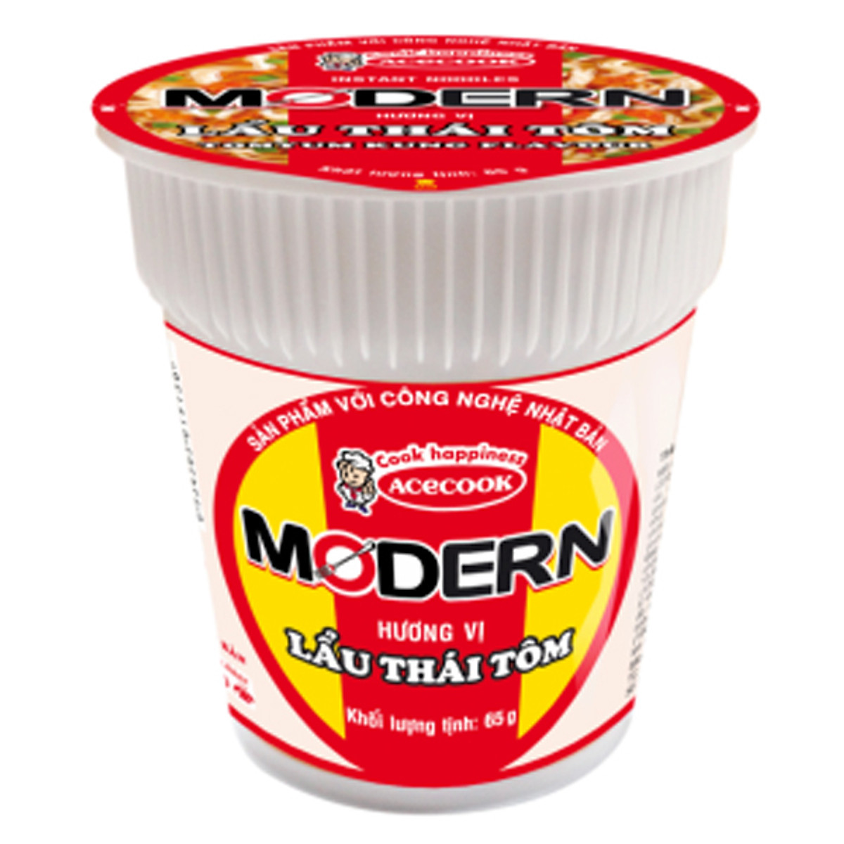 (03) CỐC MÌ MODERN LẨU THÁI TÔM 65G