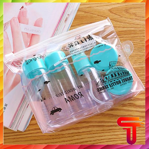 [Combo] BỘ CHIẾT MỸ PHẨM 5 MÓN TIỆN LỢI KHI ĐI DU LỊCH