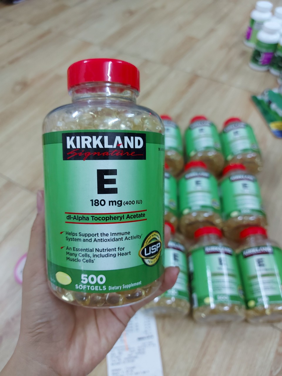 Vitamin e usa 180mg 500 viên
