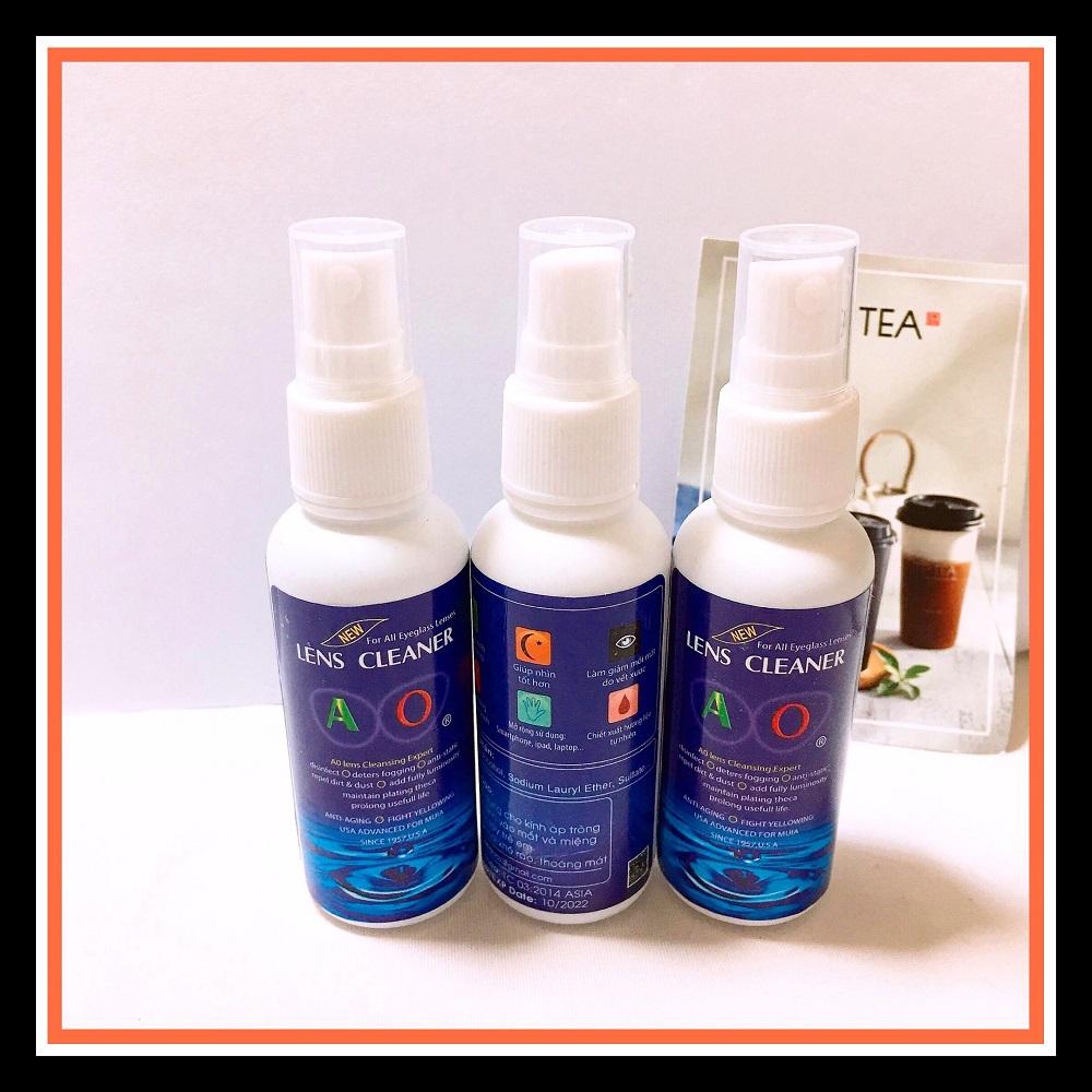 Nước lau mắt kính Lens Cleaner, làm sạch mắt kính, dùng cho tất cả các loại kính