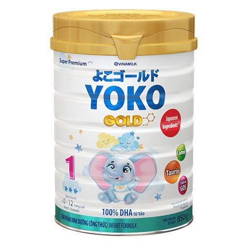 Sữa yoko gold 850g số 1