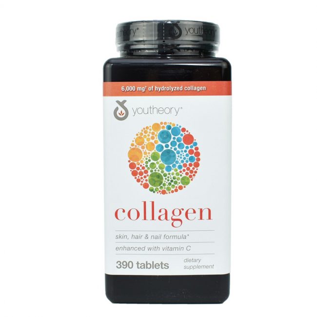 Viên uống Collagen Youtheory Type 1 2 &amp; 3 (390 Viên) (Hàng chính hãng mỹ)