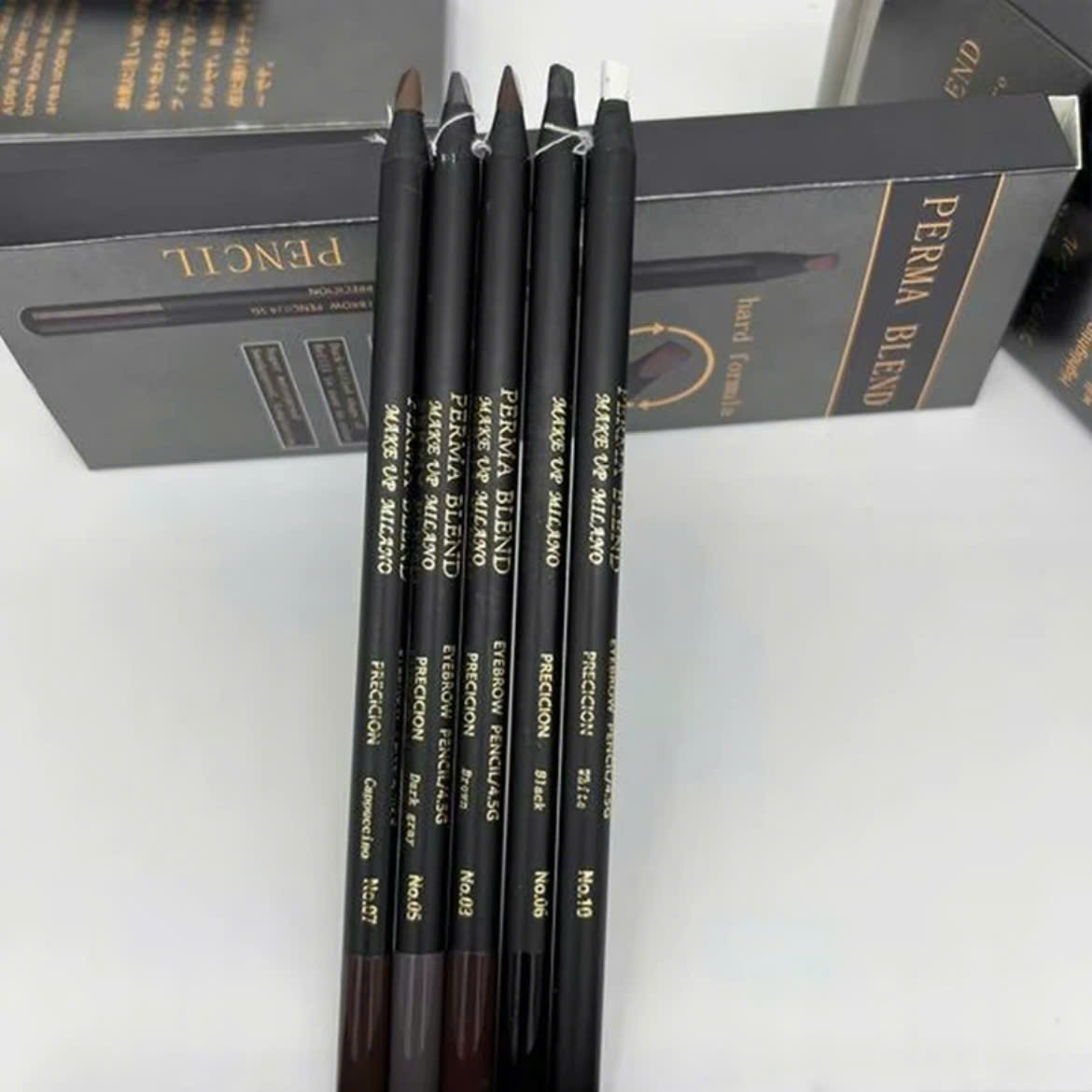 Chì Kẻ Mày Perma Blend, Chì xé Kẻ Chân Mày Cứng, Sợi Nét