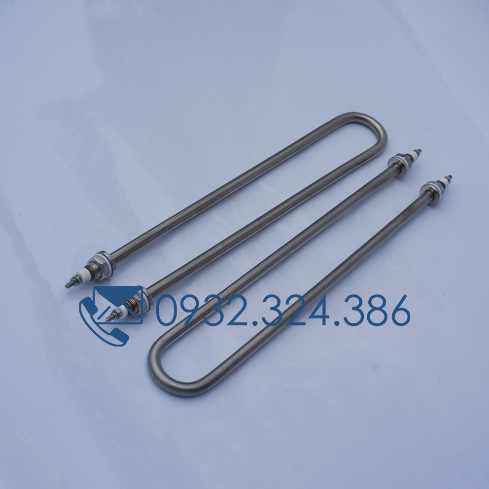 Điện trở nồi nấu phở, thanh nhiệt chữ U đơn chiều dài 50cm , 220V thanh nhiệt đun nước chuyên dụng cho nồi hơi, nồi đun nước