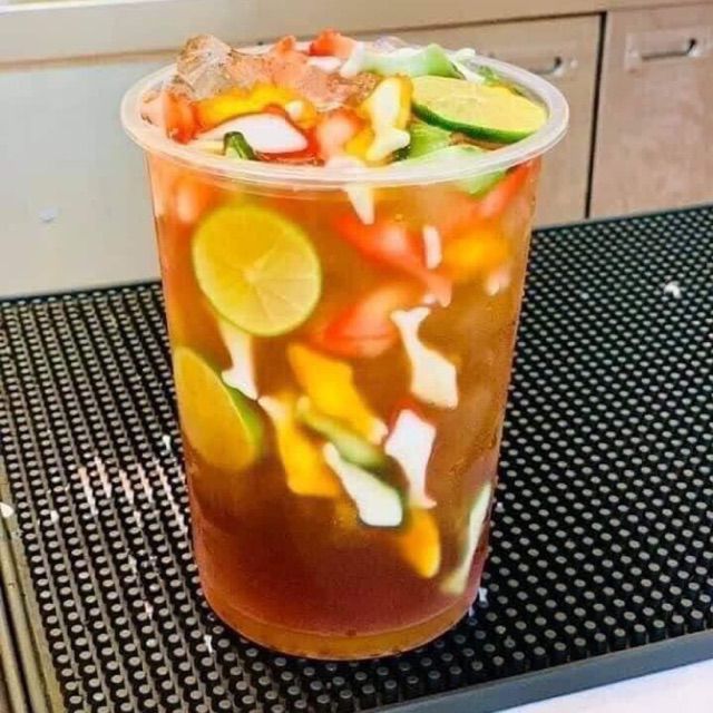 Set Trà Chanh Con Cá ( Trân Châu 3Q )Set Full