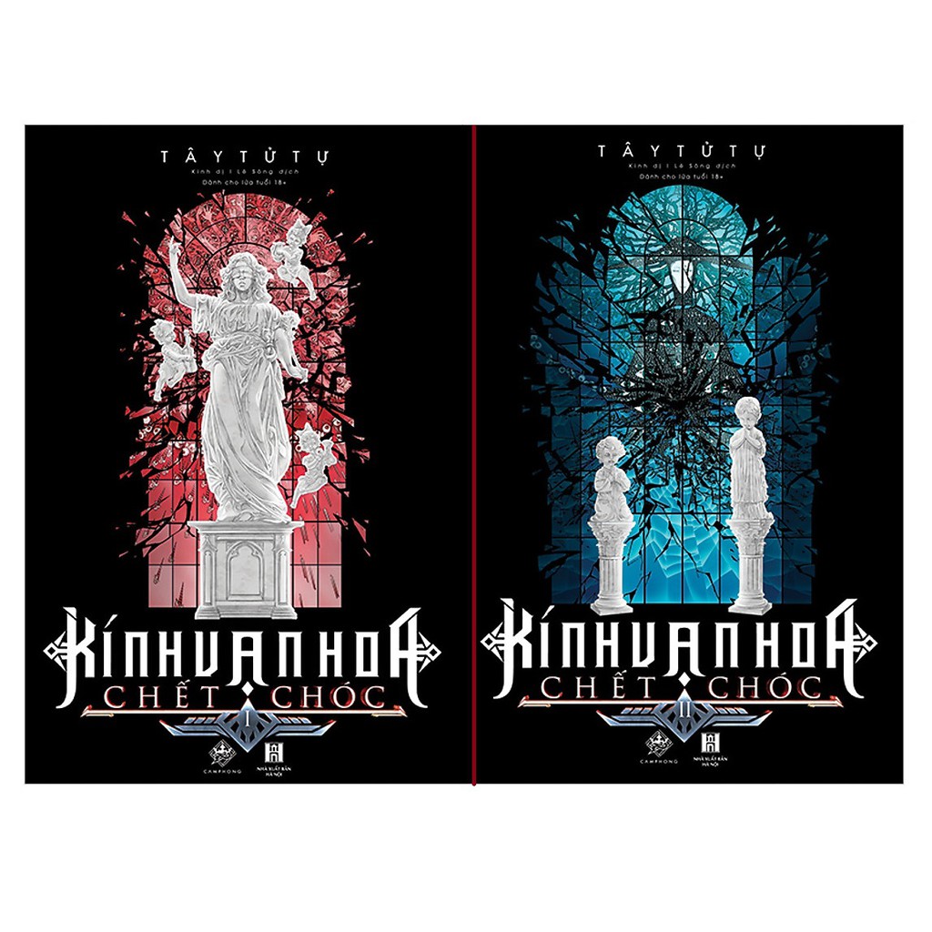 nguyetlinhbook Sách - Combo Kính Vạn Hoa Chết Chóc Tập 1+2 (nguyetlinhbook).