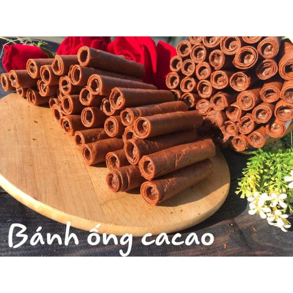 [ HOÀN TIỀN 10% ]Bánh Ống VỊ CaCao - Ngon Siêu NGON_PET 500GRAM
