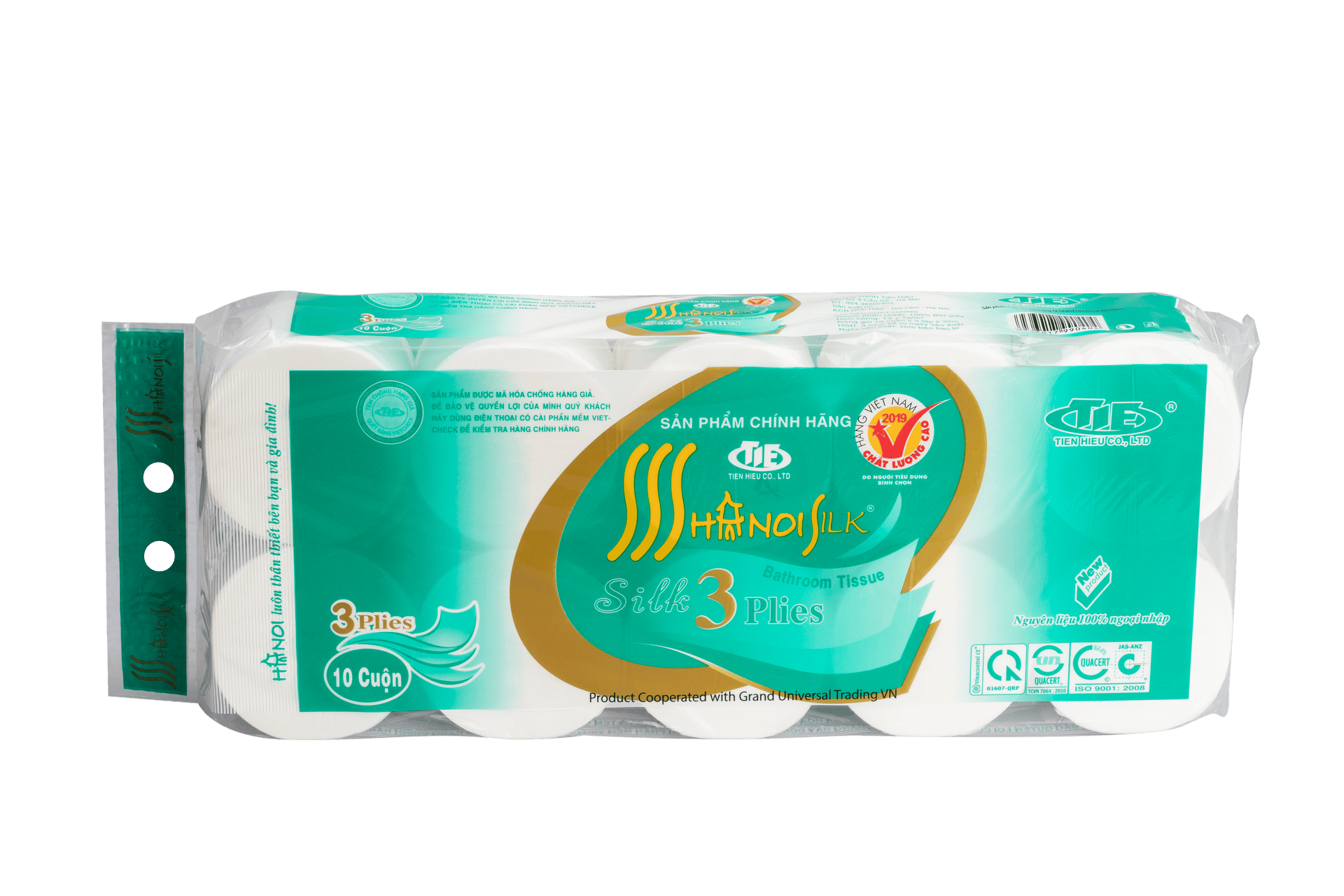 10 cuộn giấy vệgiấy vệ sinh hà nội 3 lớp