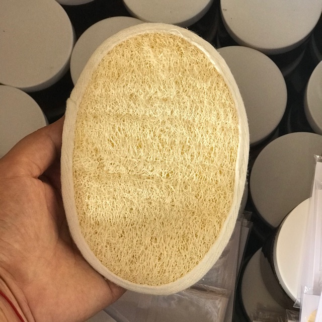 Bông Tắm Xơ Mướp Tự Nhiên Handmade